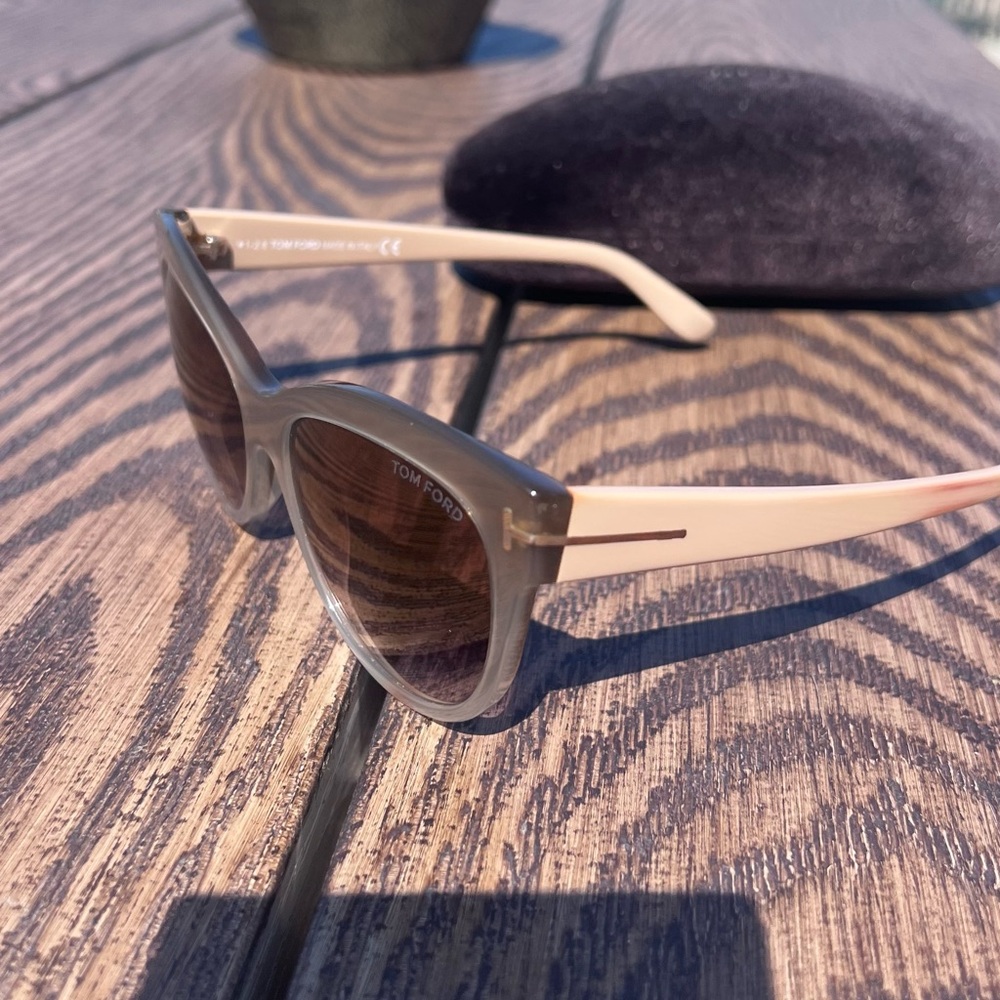 Tom Ford Gray Sunglasses - Picture 9 of 15